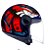 CAPACETE LS2 AIRFLOW OF562 TRIBAL ORANGE 58/M - Imagem 1