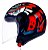 CAPACETE LS2 AIRFLOW OF562 TRIBAL ORANGE 58/M - Imagem 2