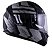 CAPACETE LS2 FF320 STREAM HUNTER MATTE BLK/TITANIUM 56/S - Imagem 2