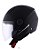 CAPACETE NORISK ORION MONOCOLOR MATTE BLACK 56/S - Imagem 3