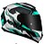CAPACETE NORISK RAZOR SPEEDMAX GREEN 60/L - Imagem 1