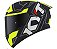 CAPACETE KYT TT-COURSE ELECTRON BLACK/YELLOW XL - Imagem 1