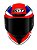 CAPACETE KYT TT-COURSE GEAR BLUE/RED M - Imagem 3