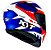CAPACETE KYT TT-COURSE GEAR BLUE/RED M - Imagem 4