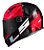 CAPACETE LS2 FF358 ULTRA BLK/RED 58/M - Imagem 3
