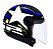 CAPACETE LS2 AIRFLOW OF562 STARWAR BLUE/HV YELLOW 58/M - Imagem 1