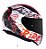 CAPACETE LS2 RAPID FF353 NAUGHTY WHT/RED 56/S - Imagem 1