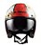 CAPACETE LS2 SPITFIRE OF599 RUST WHT/RED 56/S - Imagem 2