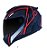 CAPACETE NORISK RAZOR NINJA MATTE BLK/TIT/RED 56/S - Imagem 3
