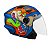 CAPACETE TORK NEW LIBERTY 3 COYOTE AZUL BRILHO 56 - Imagem 2