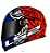 CAPACETE LS2 FF358 MEMPHIS ORANGE/BLUE 58/M - Imagem 3
