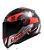 CAPACETE LS2 RAPID FF353 STRATUS BLK/RED/SILVER 62/XL - Imagem 3