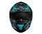CAPACETE NORISK STRADA FLUX SILVER/BLUE 62/XL - Imagem 2