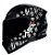 CAPACETE ASX CITY FUN BRILHO PRETO/BRANCO 60/L - Imagem 3