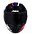 CAPACETE ASX CITY START BRILHO PRETO/VERMELHO/AZUL 58/M - Imagem 2