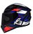 CAPACETE ASX CITY START BRILHO PRETO/VERMELHO/AZUL 58/M - Imagem 3