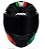 CAPACETE ASX CITY START BRILHO PRETO/VERMELHO/VERDE 60/L - Imagem 2