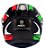 CAPACETE ASX CITY START BRILHO PRETO/VERMELHO/VERDE 60/L - Imagem 4