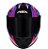 CAPACETE ASX DRAKEN VECTOR BRILHO PRETO/LILAS/ROSA 56/S - Imagem 2