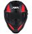 CAPACETE ASX EAGLE SV LINES BRILHO CINZA/VERMELHO 58/M - Imagem 1