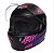 CAPACETE JOY23 STRIKE TATTOO PRETO FOSCO 56 - Imagem 2