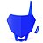 NUMBER PLATE TTR 230 AZUL OEM - Imagem 1