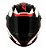 CAPACETE LS2 FF358 DRAZE BLK/WHT/RED 58/M - Imagem 3