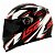 CAPACETE LS2 FF358 DRAZE BLK/WHT/RED 60/L - Imagem 1
