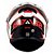 CAPACETE LS2 FF358 DRAZE BLK/WHT/RED 60/L - Imagem 4