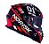 CAPACETE NORISK FF302 TOKYO BLK/RED/WHT 58/M - Imagem 1