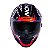 CAPACETE NORISK FF302 TOKYO BLK/RED/WHT 58/M - Imagem 2