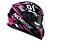 CAPACETE NORISK FF302 TOKYO BLK/PINK 58/M - Imagem 1