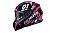 CAPACETE NORISK FF302 TOKYO BLK/PINK 58/M - Imagem 3