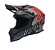 CAPACETE ASW FUSION 2.0 DASH PRETO VERMELHO AREIA 58  EAN  7908377162075 - Imagem 1