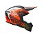 CAPACETE ASW FUSION 2.0 DASH PRETO LARANJA BRANCO 58  EAN  7908377162136 - Imagem 3