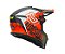CAPACETE ASW FUSION 2.0 DASH PRETO LARANJA BRANCO 58  EAN  7908377162136 - Imagem 4