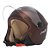 CAPACETE JOY23 BY TAURUS MARROM FOSCO 56 - Imagem 2