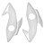 CARENAGEM FAROL TITAN 160 16/17 BRANCO ROSS (COMPLEM) - Imagem 1