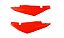 TAMPA LATERAL BROS 02/05 E 07/08 VERMELHO CAUCAIA - Imagem 1