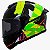 CAPACETE AXXIS HUMMER B MONTI B13 - YELLOW FLUOR GLOSS 62 - Imagem 1