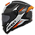 CAPACETE AXXIS HUMMER B BRAVE C4 - ORANGE FLUOR GLOSS 62 - Imagem 1