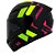 CAPACETE AXXIS SEGMENT  APOLO SQUAME A3 - FLUOR YELLOW 58 - Imagem 1