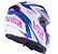 CAPACETE LS2 FF358 DRAZE WHT/BLU/PINK 60/L - Imagem 3