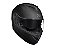 CAPACETE NORISK FORCE II MONOCOLOR MATTE BLACK 58/M - Imagem 3