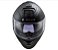 CAPACETE LS2 STORM FF800 MONOCOLOR MATTE BLACK 62/XL - Imagem 2