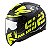CAPACETE LS2  RAPID FF353 CROMO MATTE BLK/HI-VIS YLW 62/XL - Imagem 3