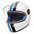 CAPACETE JOY23 STRIKE GREMIO BRANCO 60 - Imagem 2