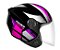 CAPACETE EBF SPARK JET SQUARE 56 PTO/RO - Imagem 1