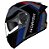 CAPACETE NORISK FORCE II KORE BLK/BLUE 58/M - Imagem 1