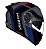 CAPACETE NORISK FORCE II KORE BLK/BLUE 58/M - Imagem 2